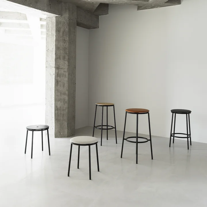 Normann Copenhagen - Circa Barhocker, H 65 cm, Eiche natur