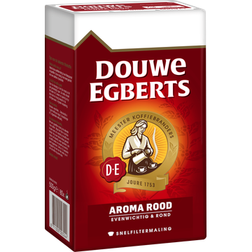 Douwe Egberts Aroma Rood Filterkoffie 500 g