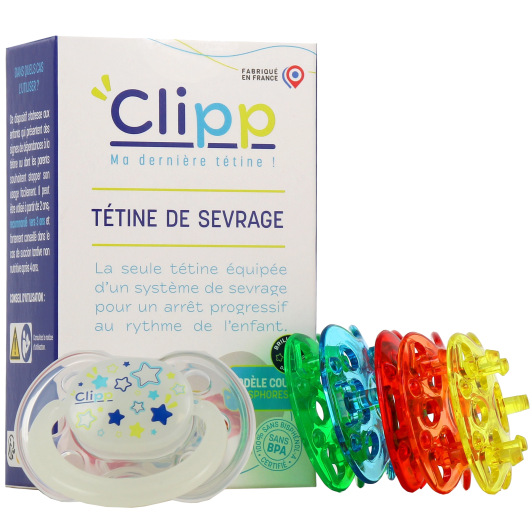 Clipp - Tétine de Sevrage