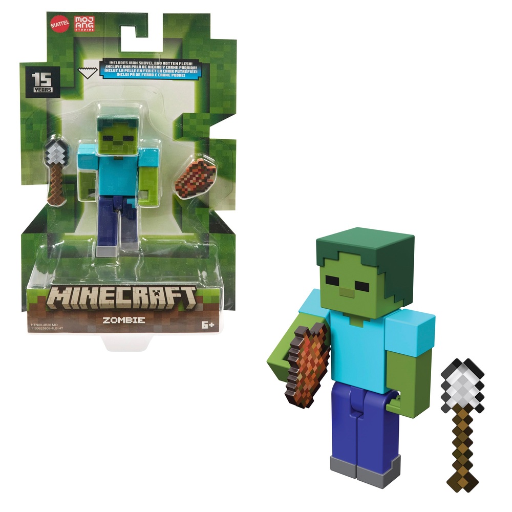 Minecraft Core 8 cm Actionfigur - Zombie