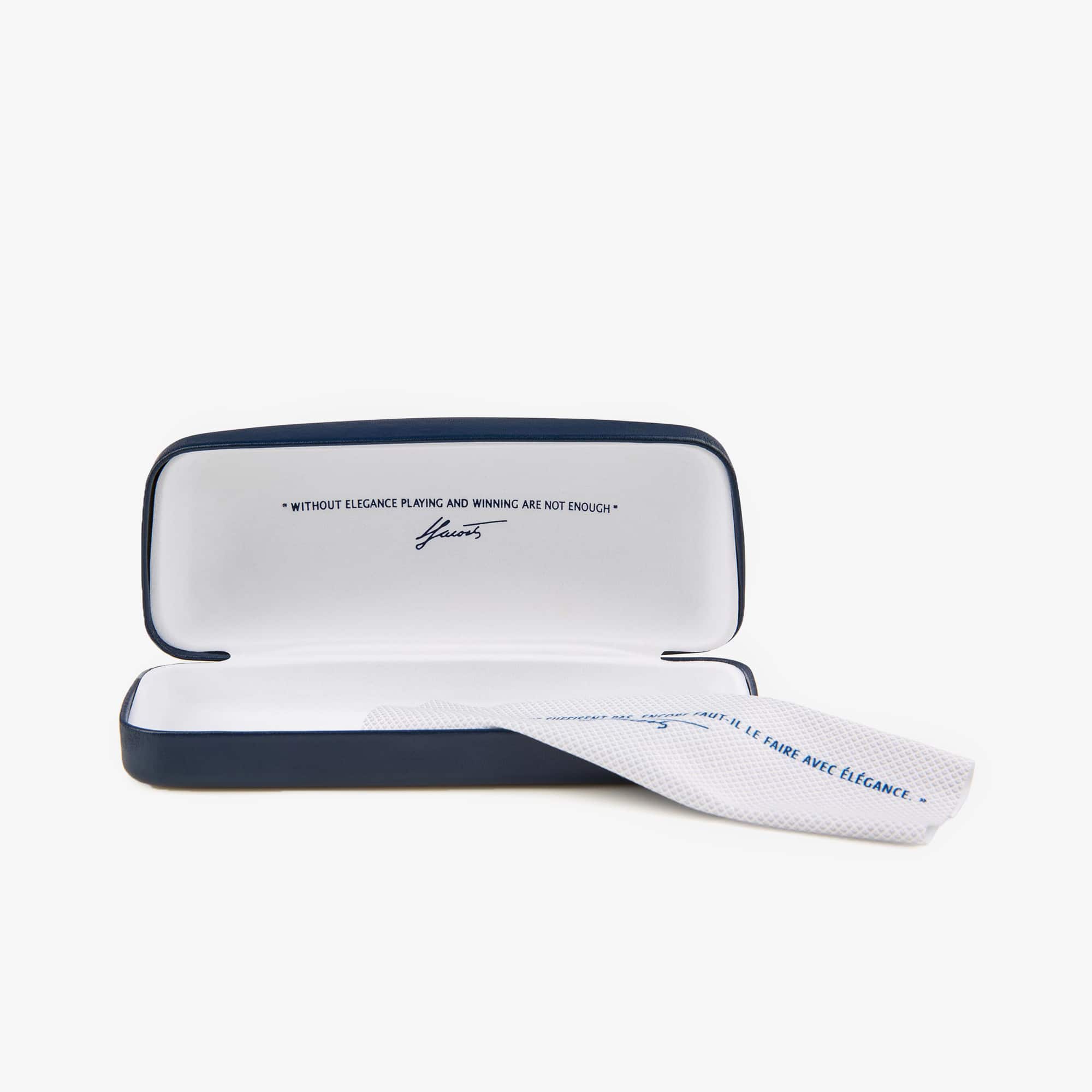 Lunettes de soleil homme rectangulaires Lacoste en acétate Lunettes de soleil - Noir - Lacoste - Homme