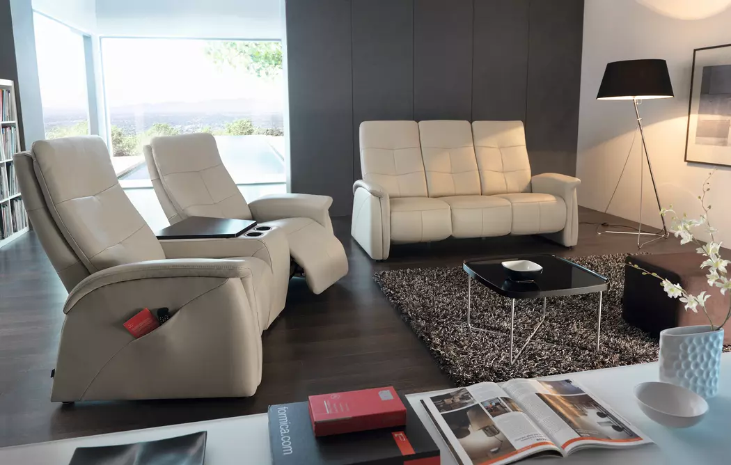 Rundsofa mit Zwischentisch Tivoli