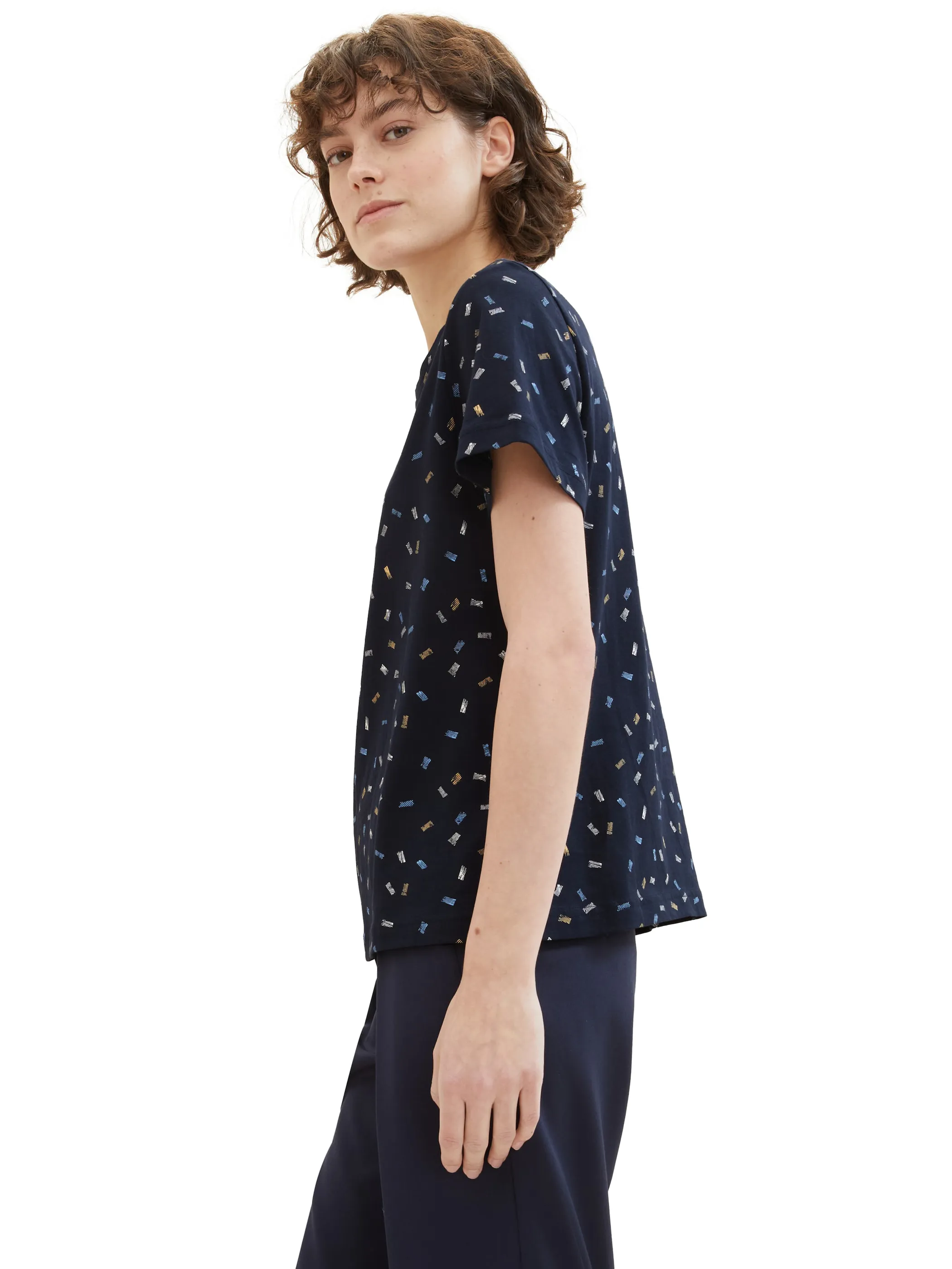 Damen T-Shirt mit Minimalprint