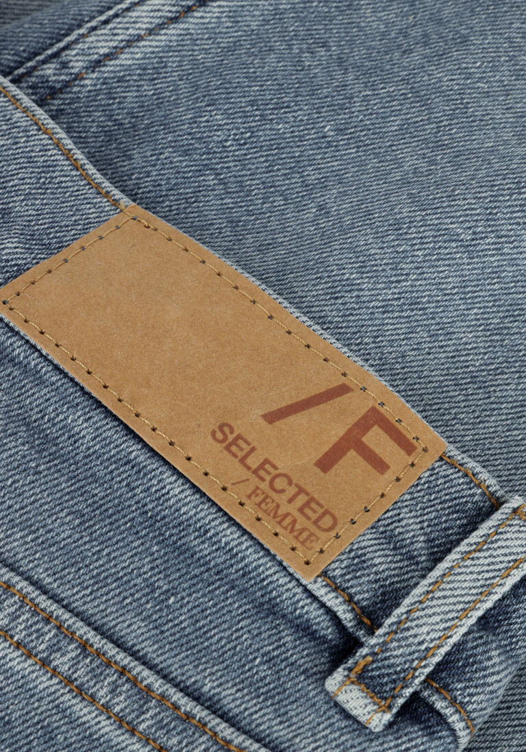 SELECTED FEMME blauwe selected femme mom jeans felina hw mom lair blue jeans