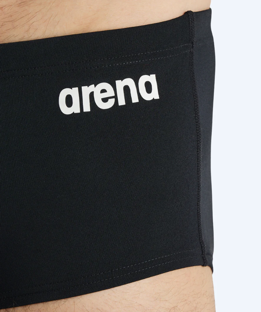 Arena trunks til mænd - Solid Squared - Sort