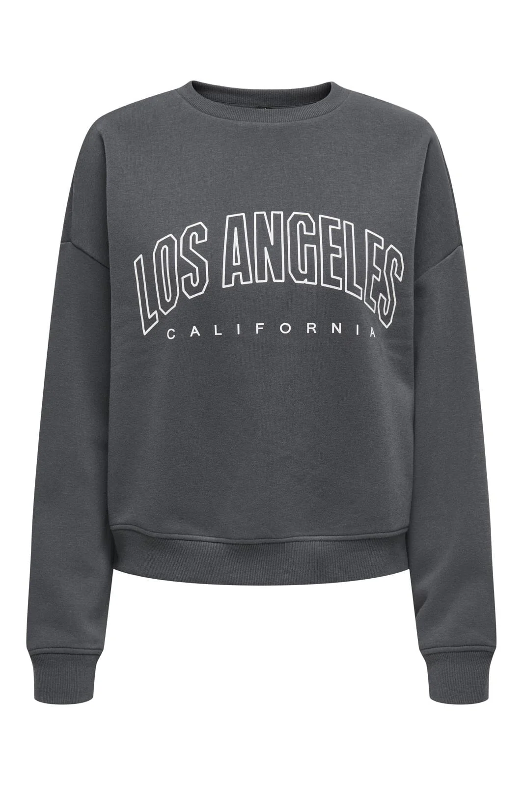 Only Onlsweat Life L/S Crew O.Size State 3850180 ombre blue los angeles california
