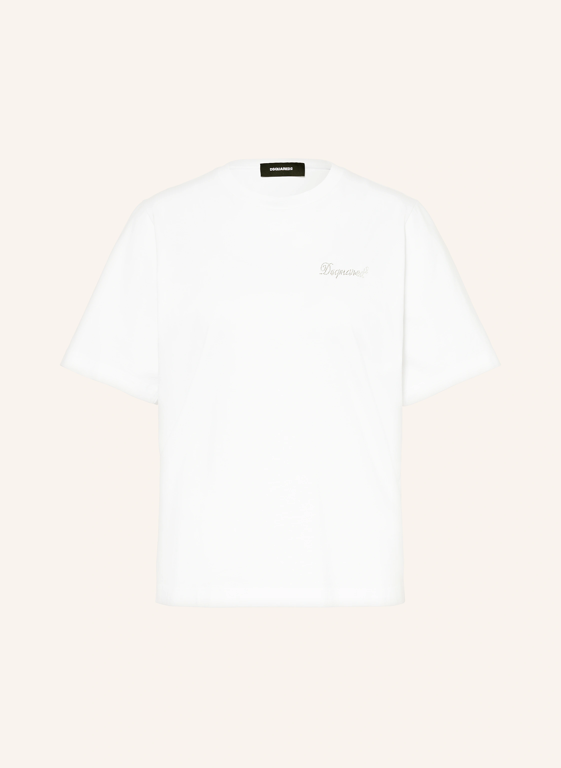 DSQUARED2 T-Shirt mit Schmucksteinen