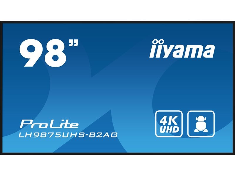 iiyama Public Display ProLite LH9875UHS-B2AG 97.5 