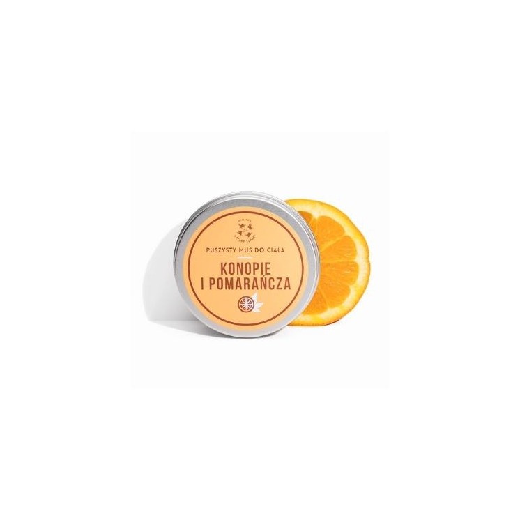 Mydlarnia Cztery Szpaki Fluffy Body Mousse Hennep en Sinaasappel 150 ml