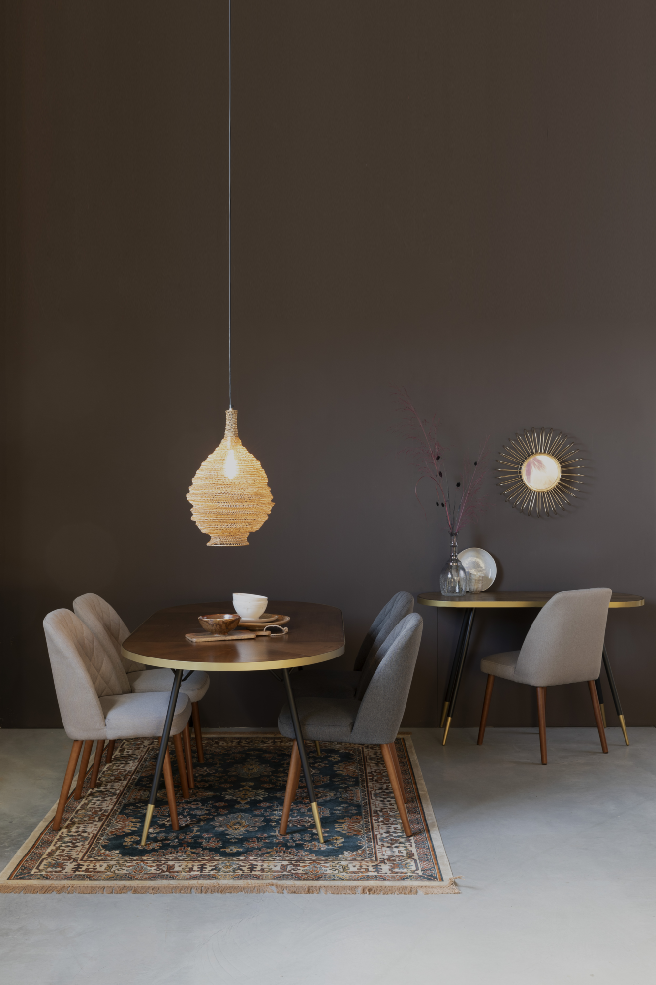 Hanglamp Lena goud M