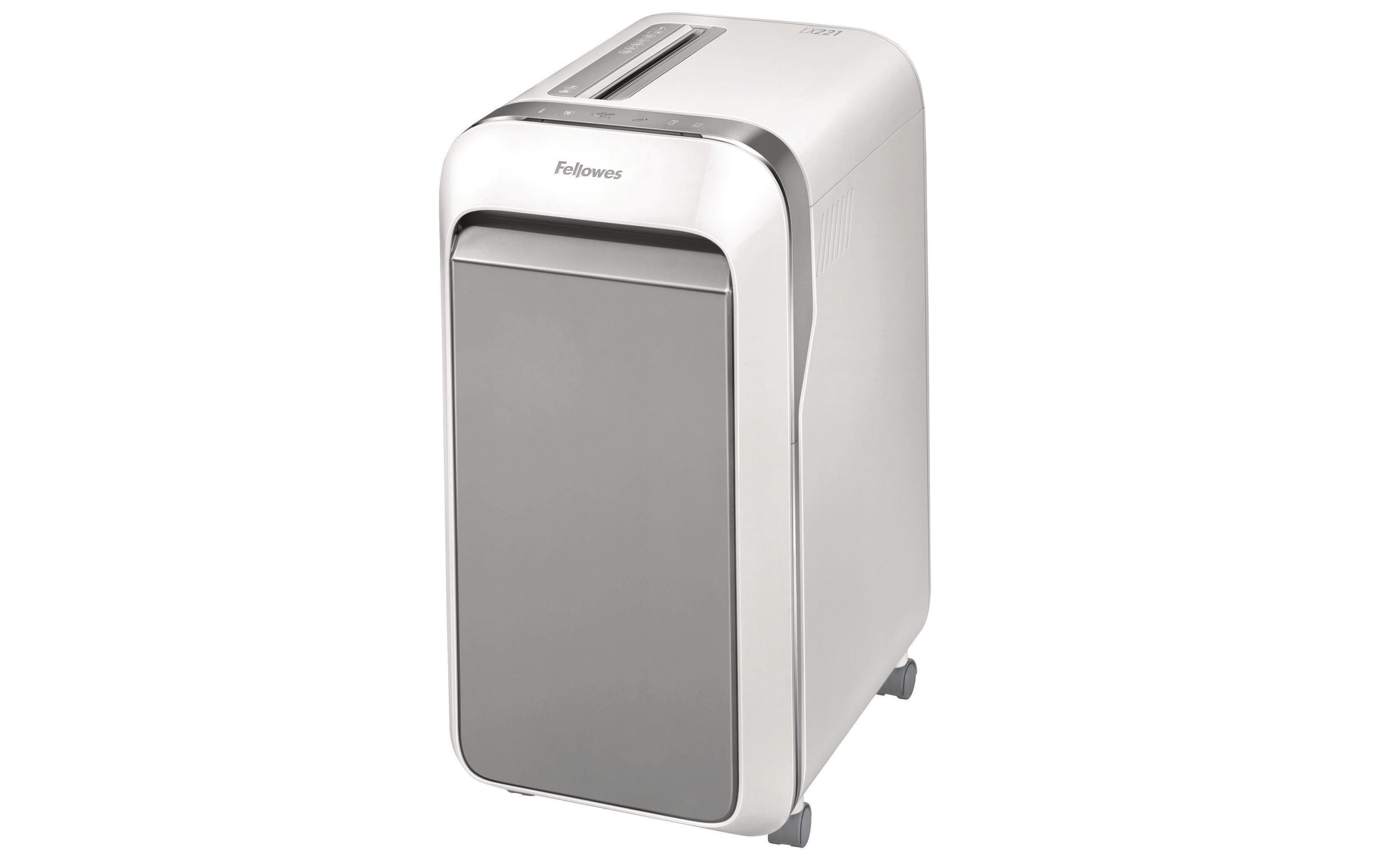 Aktenvernichter LX221 P-5, 20 Seiten, Weiss<br>Papierschredder