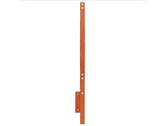VIDAXL - Tête de lit cire marron 160 cm bois massif de pin