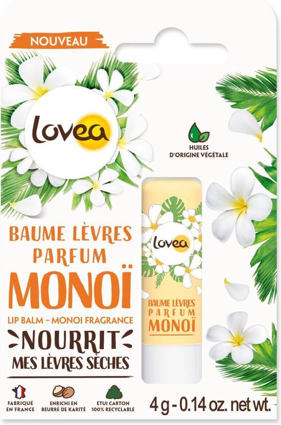 Lovea Lippenbalsam Bals Monoïduft Stick 4 g