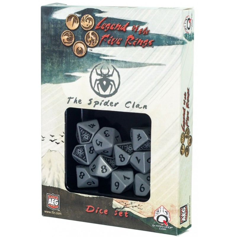 Set de dés L5A - Clan de l'Araignée