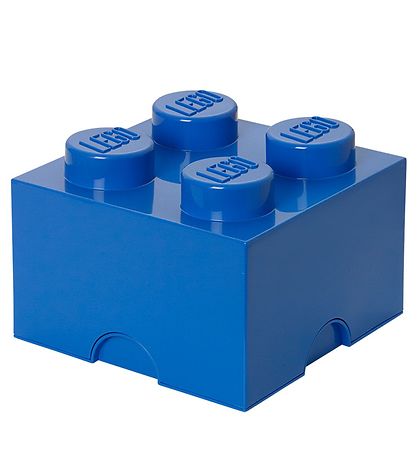 LEGO® Storage Aufbewahrungsbox - 4 Knäufe - 25x25x18 - Blau