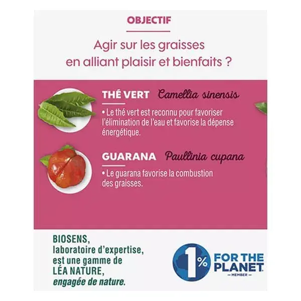Chá orgânico queimador de gordura Biosens 30g