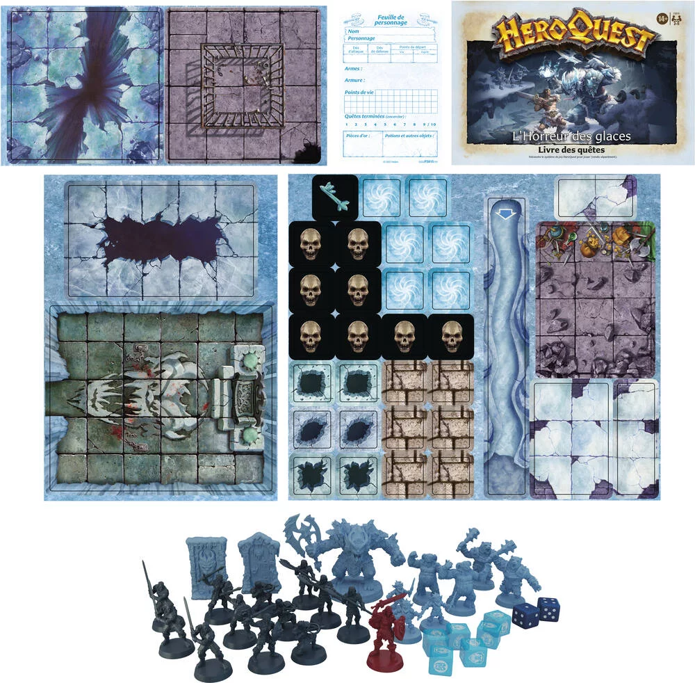 HEROQUEST L'HORREUR DES GLACES