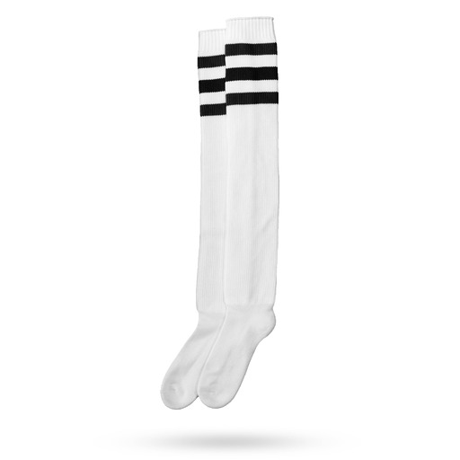 Meias americanas estilo antigo, ultra altas