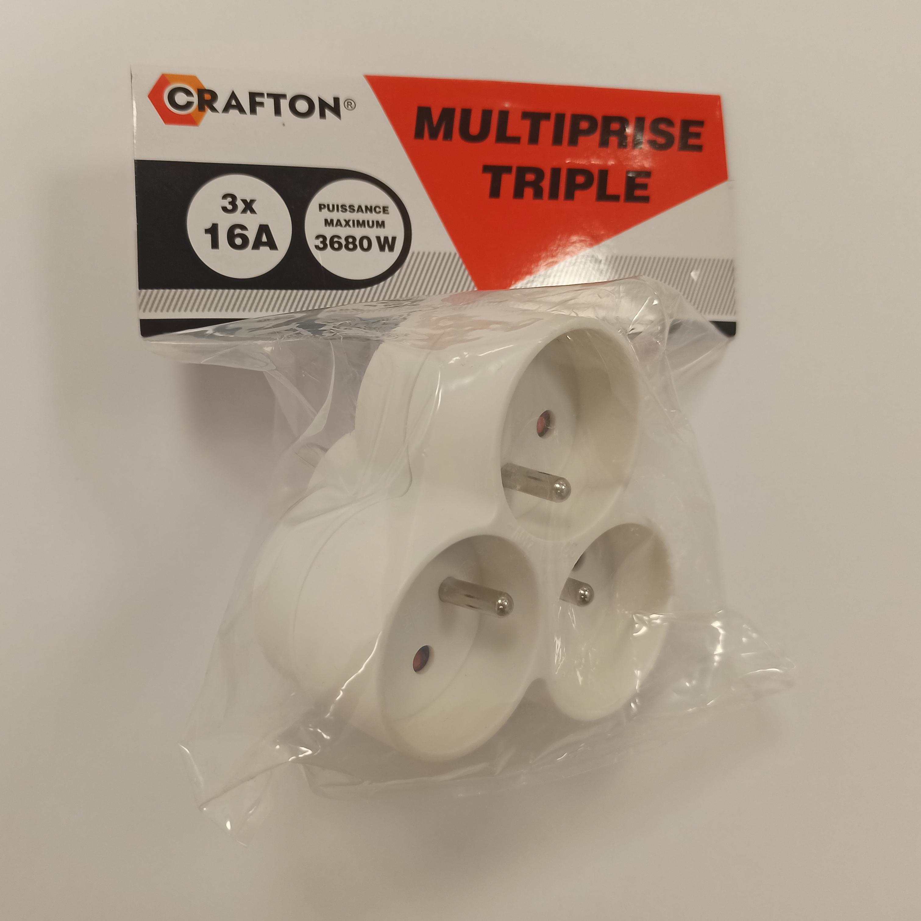 TRIPLETTE 3X16A 230V