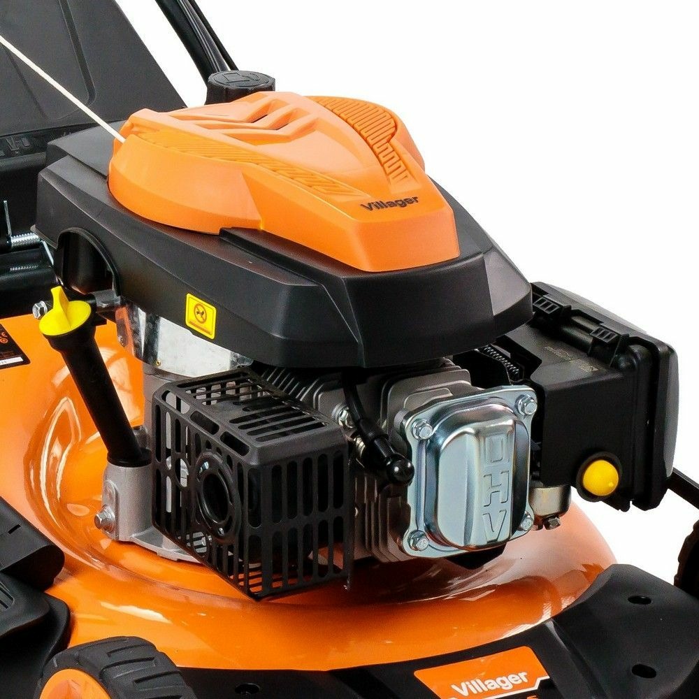 Tondeuse thermique autotractée 173cc 4,1 cv 50cm mulching villager atlas 5111t