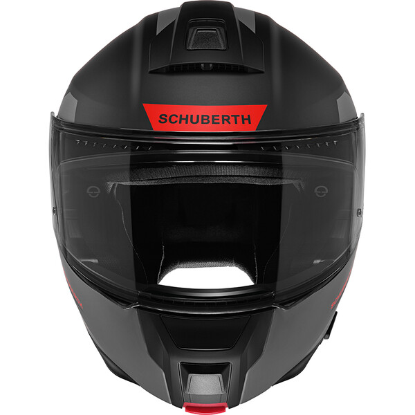Schuberth - Casque C5 Eclipse Noir / Anthracite / Rouge