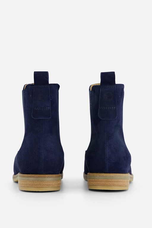 Tamaris Chelsea boots blauw Leer