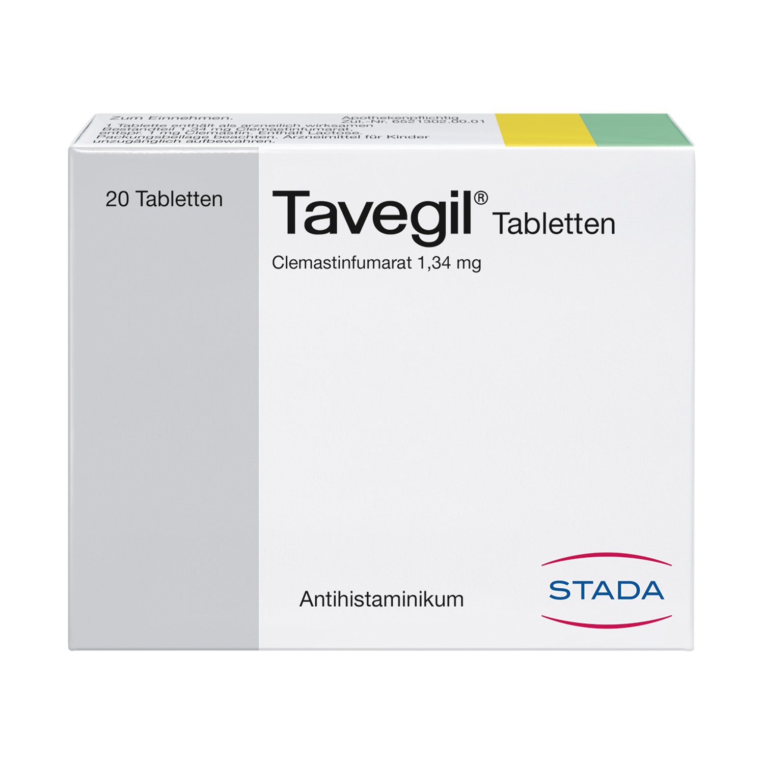 Tavegil® Tabletten zur Symptomlinderung bei Heuschnupfen, Juckreiz und Nesselsucht
