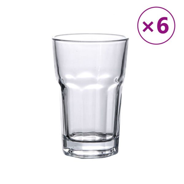 vidaXL Copos para Cerveja 6 Peças 295 ml - 775154315