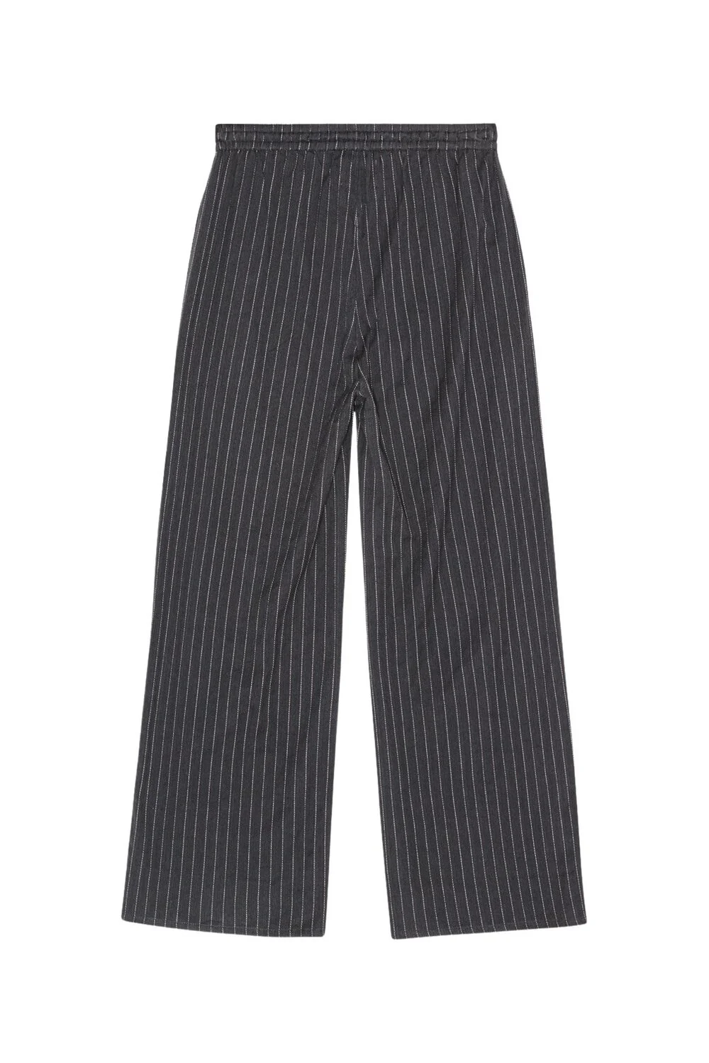 Moshi Moshi Mind  Slow stripe bukser - moonless / taupe