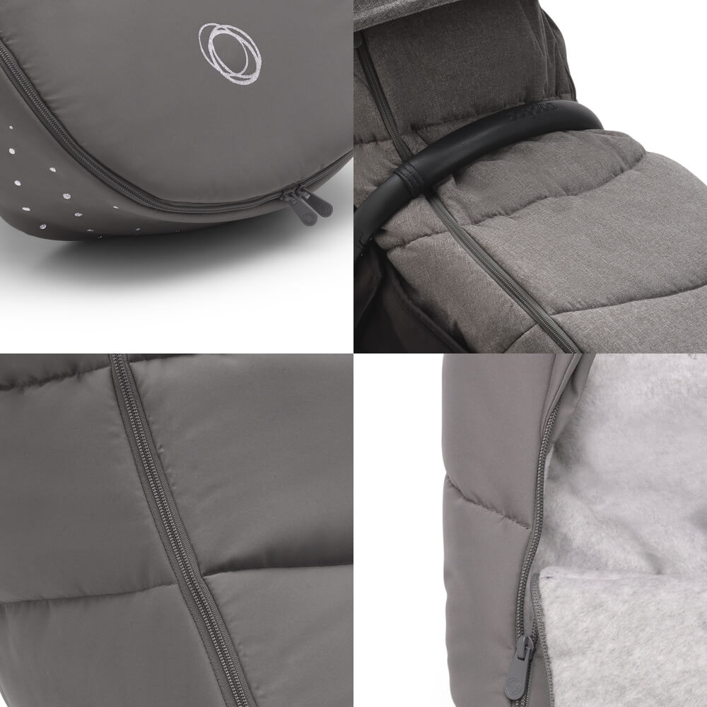 Bugaboo Fußsack Grey Melange