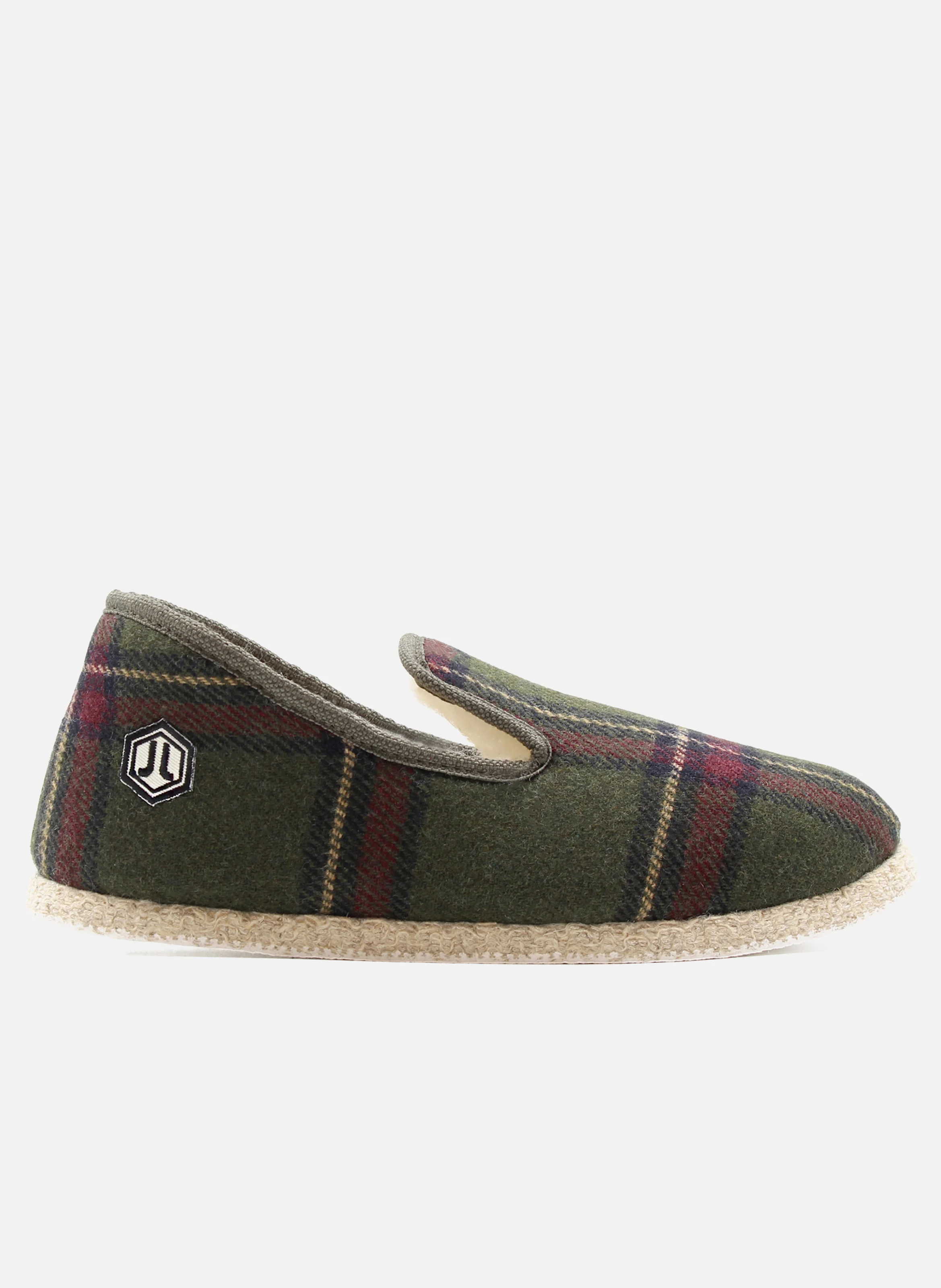 Charentaises tissu | Vert