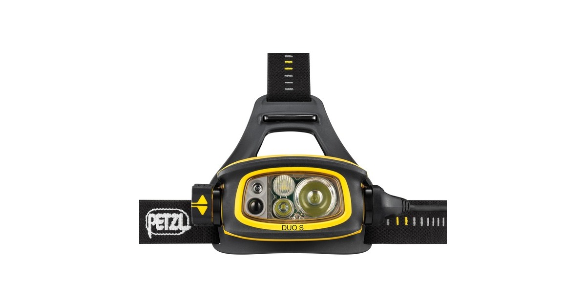 PetzlDUO S ledverlichting  (Zwart/geel)