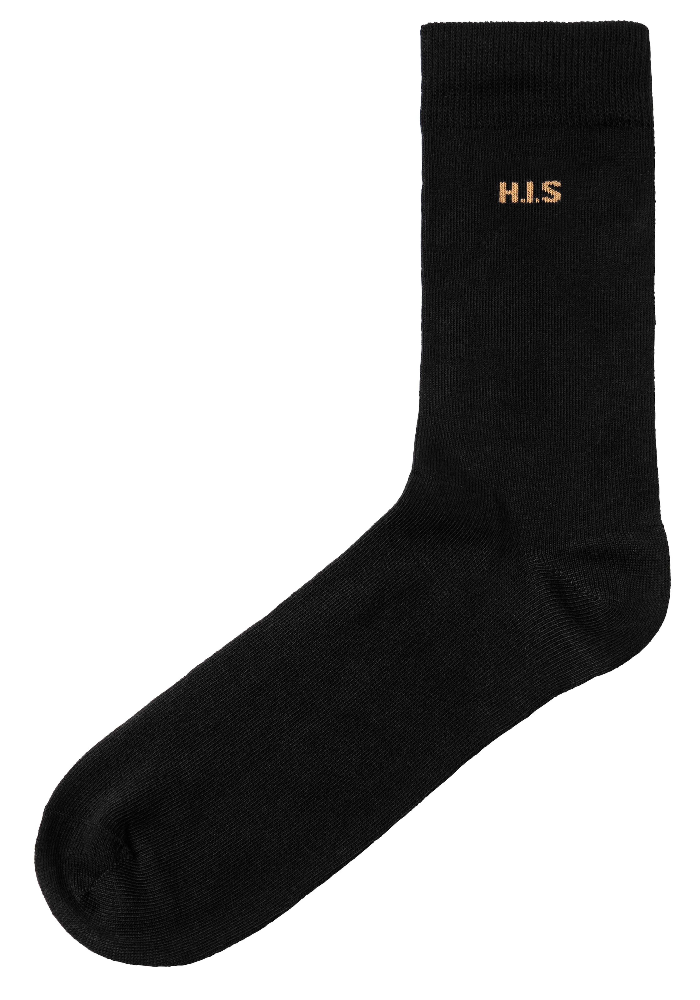 H.I.S Socken Packung, 10 Stk. tlg. mit farbigem Innenbund
