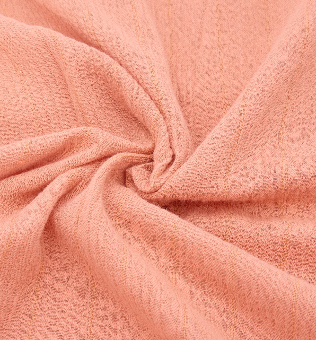 Coupon de 3 m gaze de coton - Rose