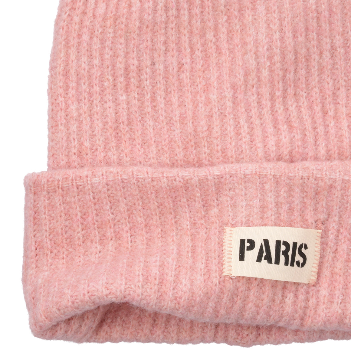 Gina Damen Strickmütze in Melange-Optik rosa