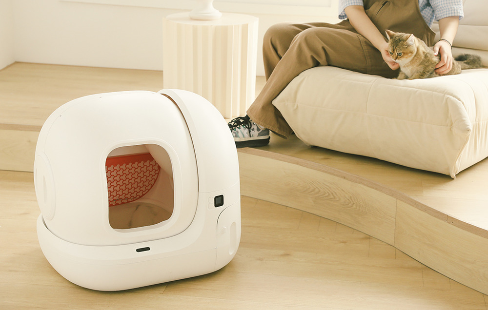 Bac à litière pour chat autonettoyant intelligent petkit pura max