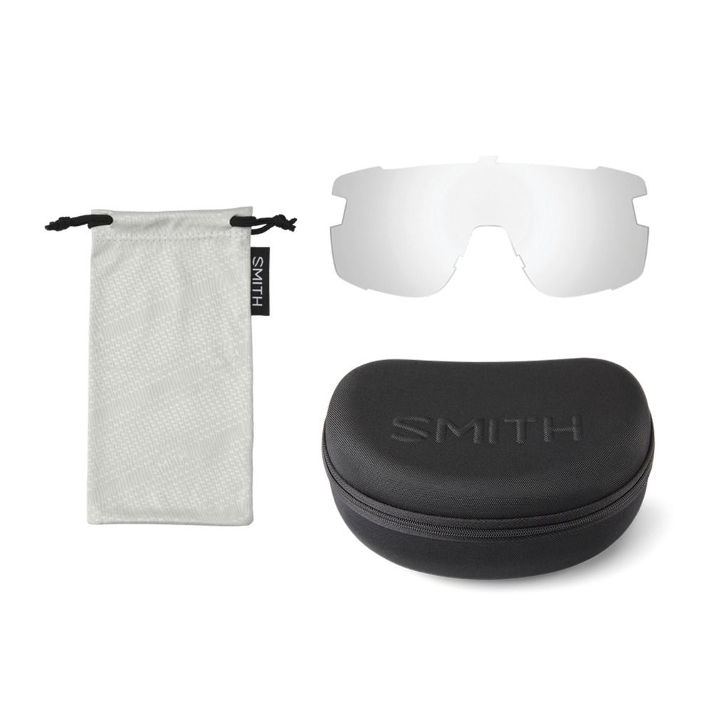 Smith BOBCAT - Lunettes de soleil black/chromapop red mirror
