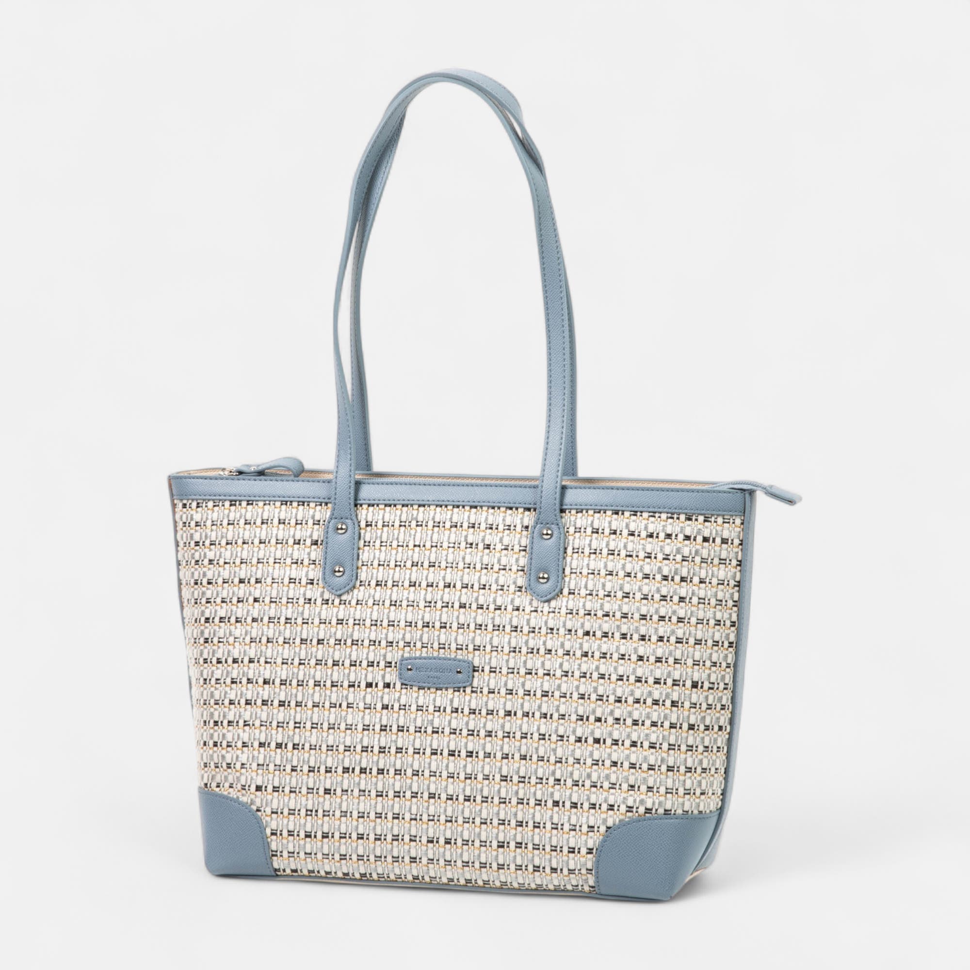 Sac de shopping bleu