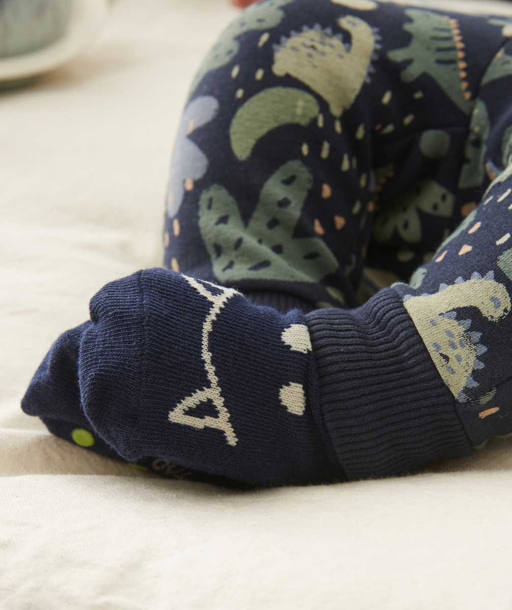 LOT DE 2 PAIRES DE CHAUSSETTES ANTI-DÉRAPANTES CROCODILES
