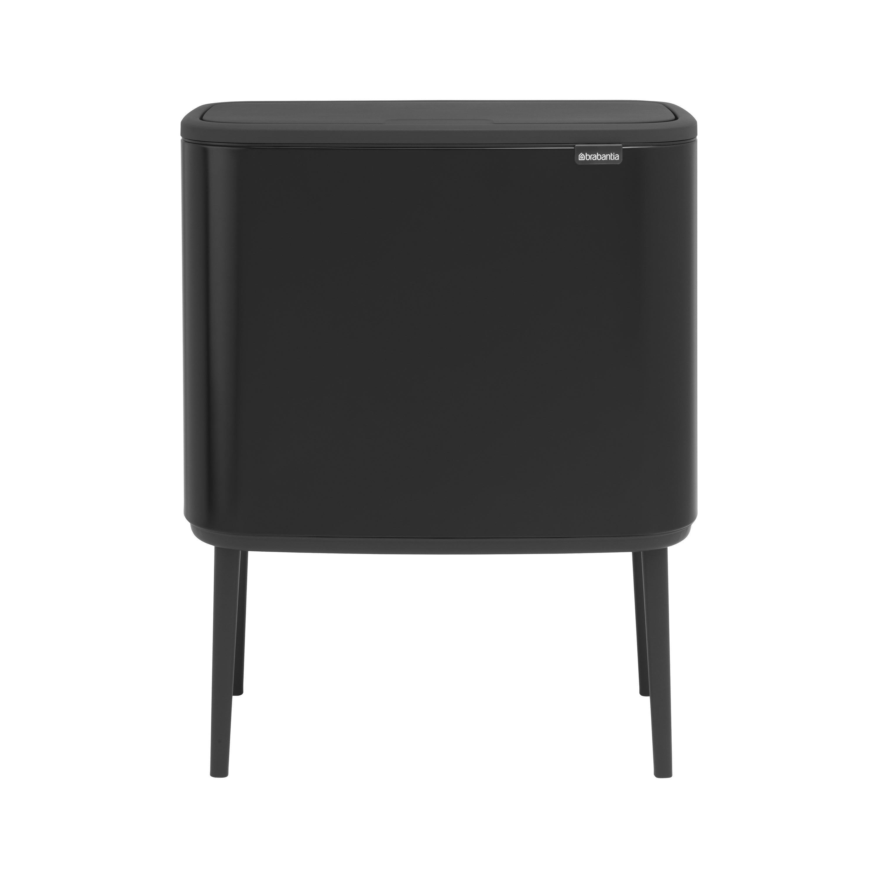 Brabantia Bo Touch Bin Afvalemmer 3 x 11 L  - Zwart