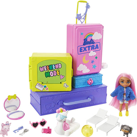 Barbie Extra minidukke og kæledyr
