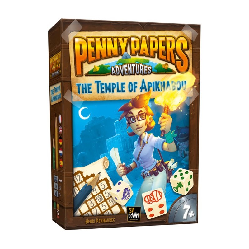 Penny Papers Adventures - The temple of Apikhabou