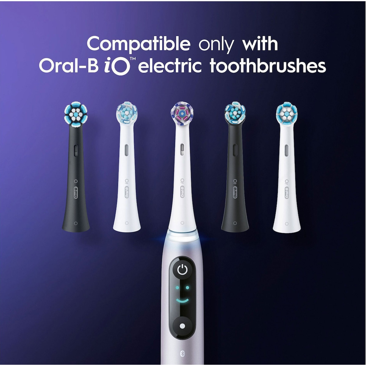 Oral-B iO Radiant White tannbørstehoder 415671 (2 pakning)