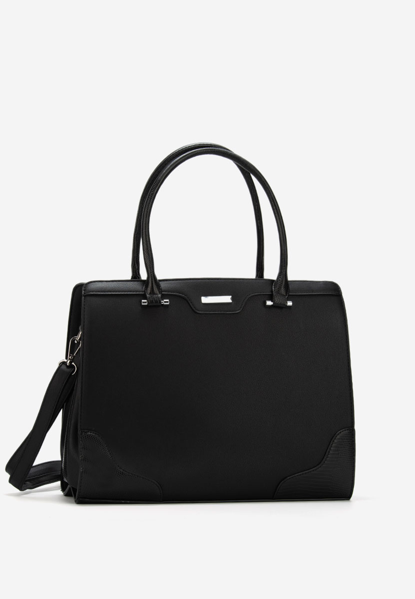 Sac à main noire Silvia Rosa 6926