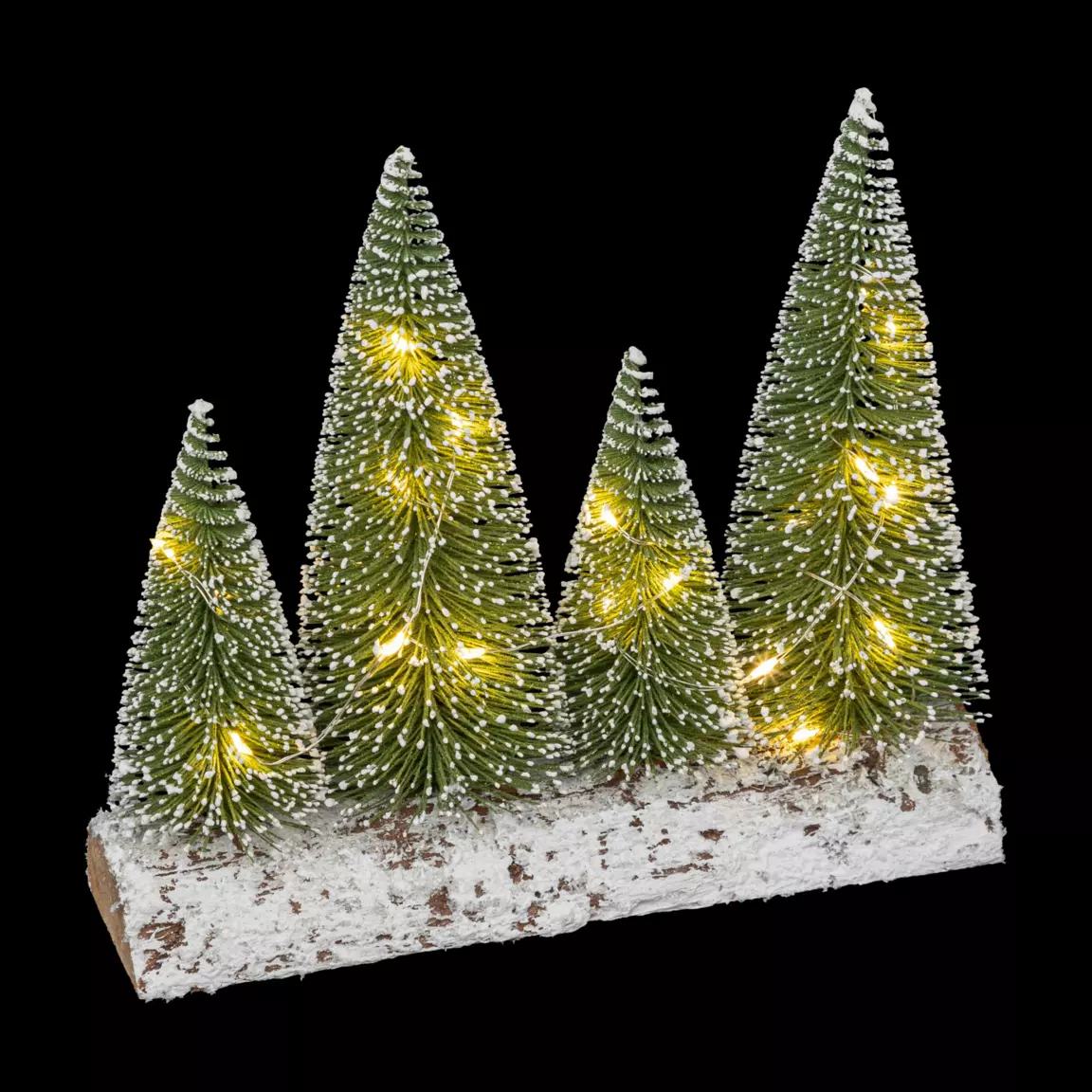 Lot de sapins lumineux Limia pour aménager un village