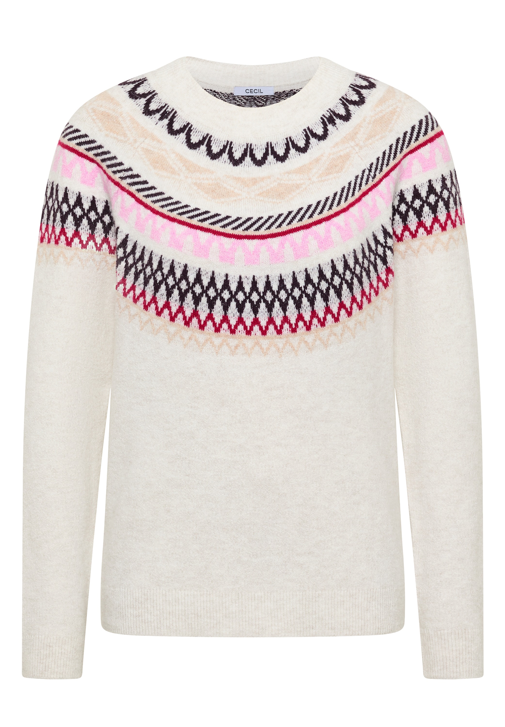 Cecil Strickpullover , mit Norweger-Muster