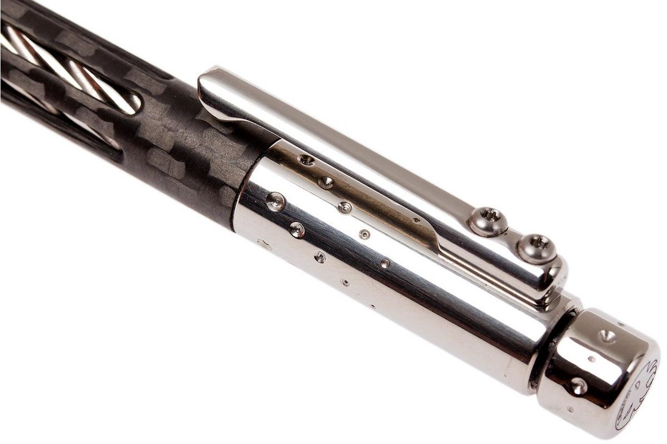 LionSteel Nyala Carbon Fiber Grey Shine pen NY-FC-GYS