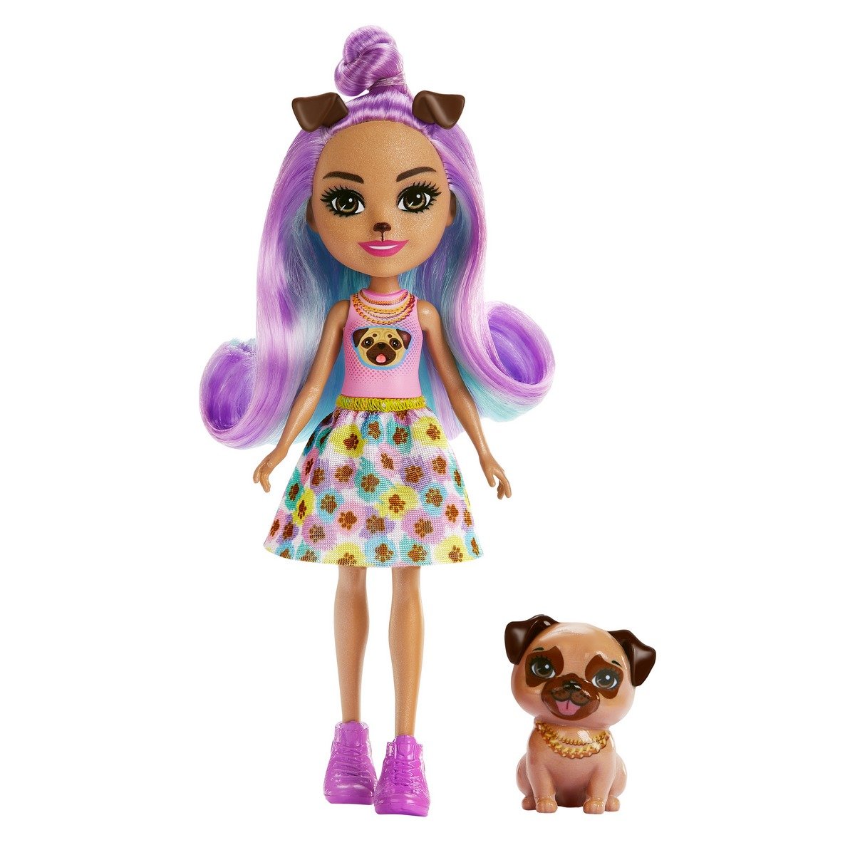 Poupée Enchantimals Penna Carlin et Trusty