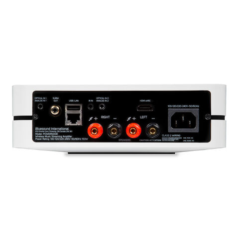 Koop Bluesound POWERNODE N330   Bowers & Wilkins 607 S3 Stereosysteem voor TV | 5 Jaar Garantie