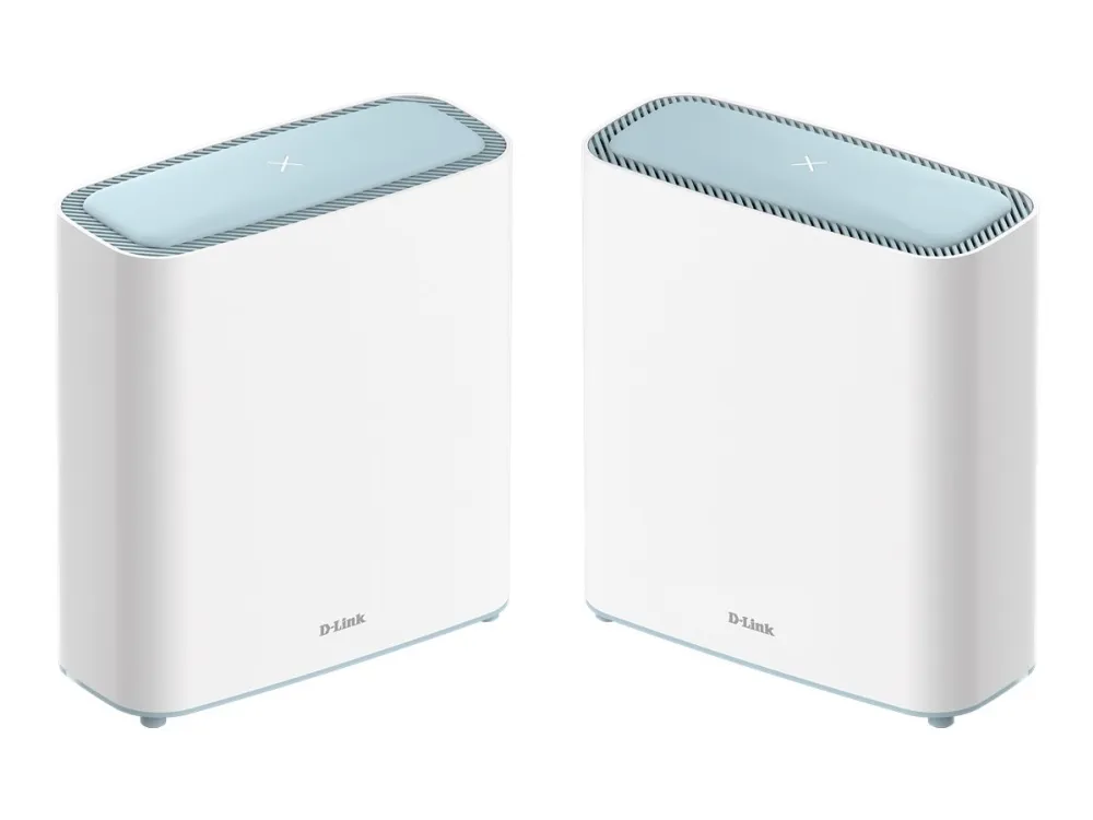 D-Link EAGLE PRO AI M32-2 - Wi-Fi-system - (2 routere) - op til 510 kvm - mesh 1GbE - Wi-Fi 6 - Dual Band